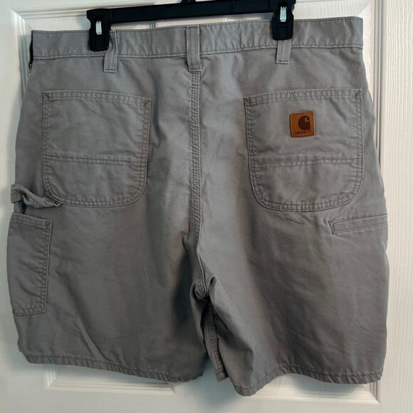 Carhartt Shorts Mens Size 40 Gray The Classic Cotton Work Utility - Picture 3 of 4
